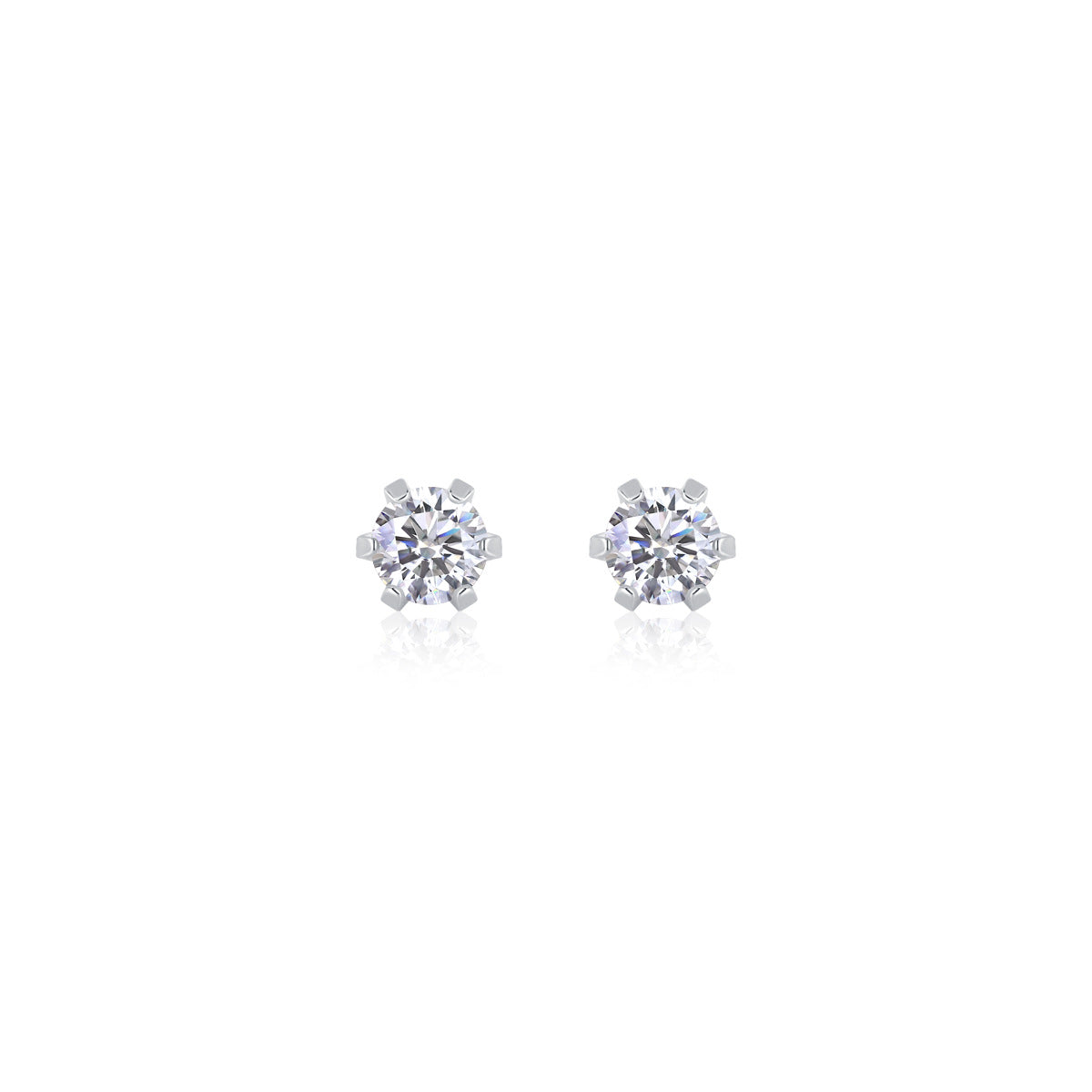 Minimalist S925 Sterling Silver Moissanite Hoop Earrings for Women | Classic Huggie Earrings with Diamond-Like Sparkle