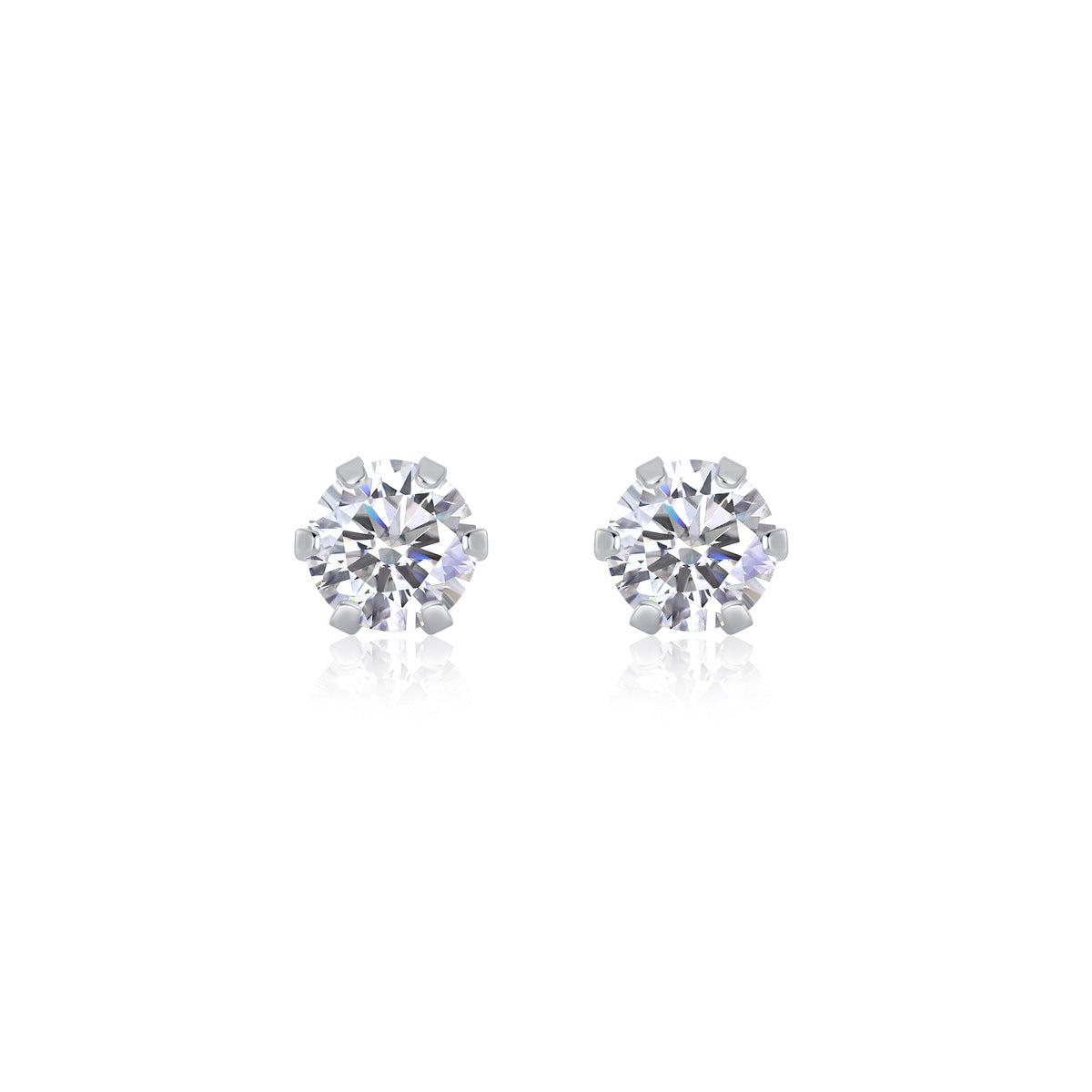 Minimalist S925 Sterling Silver Moissanite Hoop Earrings for Women | Classic Huggie Earrings with Diamond-Like Sparkle