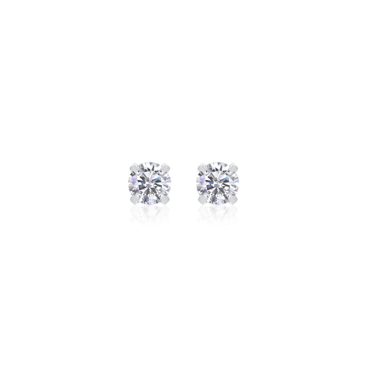 Minimalist S925 Sterling Silver Moissanite Hoop Earrings for Women | Classic Huggie Earrings with Diamond-Like Sparkle