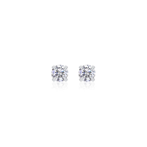 Minimalist S925 Sterling Silver Moissanite Hoop Earrings for Women | Classic Huggie Earrings with Diamond-Like Sparkle