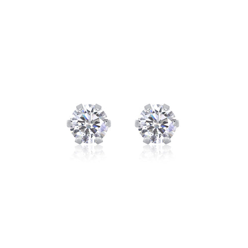 Minimalist S925 Sterling Silver Moissanite Hoop Earrings for Women | Classic Huggie Earrings with Diamond-Like Sparkle
