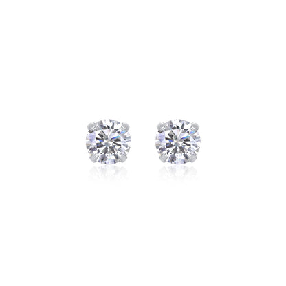 Minimalist S925 Sterling Silver Moissanite Hoop Earrings for Women | Classic Huggie Earrings with Diamond-Like Sparkle