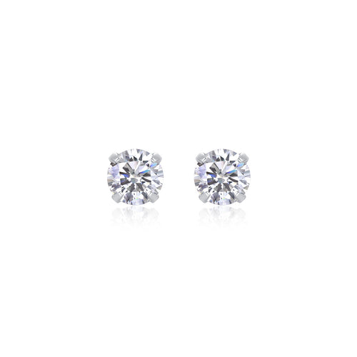 Minimalist S925 Sterling Silver Moissanite Hoop Earrings for Women | Classic Huggie Earrings with Diamond-Like Sparkle