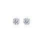 Minimalist S925 Sterling Silver Moissanite Hoop Earrings for Women | Classic Huggie Earrings with Diamond-Like Sparkle
