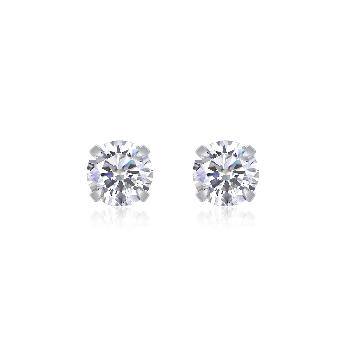 Minimalist S925 Sterling Silver Moissanite Hoop Earrings for Women | Classic Huggie Earrings with Diamond-Like Sparkle