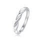 Match Made in Heaven Moissanite Couple Rings - S925 Sterling Silver 0.5ct Adjustable Matching Bands for Him & Her