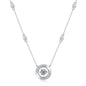 Moissanite Pulsating Heart Necklace - S925 Sterling Silver Light Luxury Collarbone Chain for Women, Trending Minimalist Jewelry