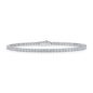 Men's & Women's Tennis Bracelet S925 Sterling Silver - Moissanite Diamond Alternative, Hypoallergenic, Wedding/Party Jewelry